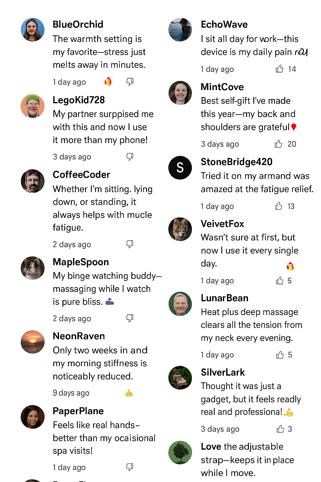 OFFHOUR™ Cordless Shiatsu Massager